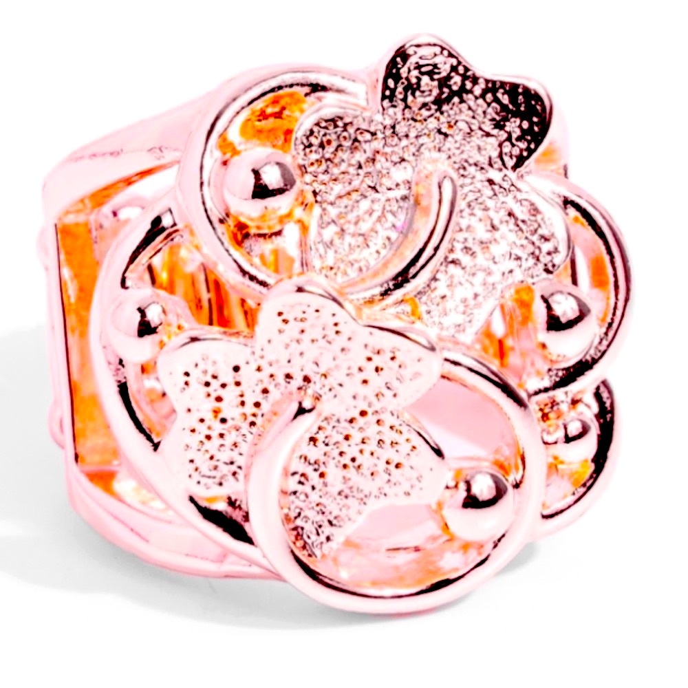 💛💎💛 “DISTINCTIVE DETAILING” ROSE GOLD RING ~ PAPARAZZI❗️💛💎💛